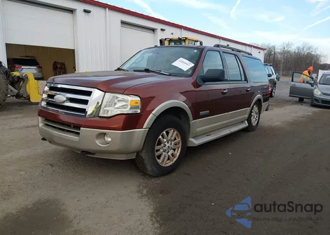 2007 Ford Expedition El Eddie Bauer from USA, damaged, VIN 1FMFK18527LA29112